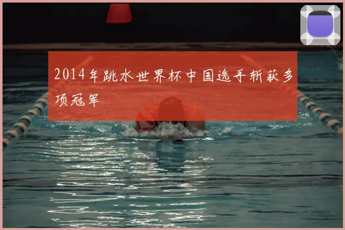 2014年跳水世界杯中国选手斩获多项冠军
