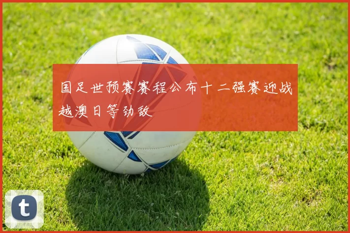 国足世预赛赛程公布十二强赛迎战越澳日等劲敌