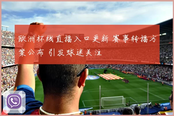 欧洲杯线直播入口更新 赛事转播方案公布 引发球迷关注